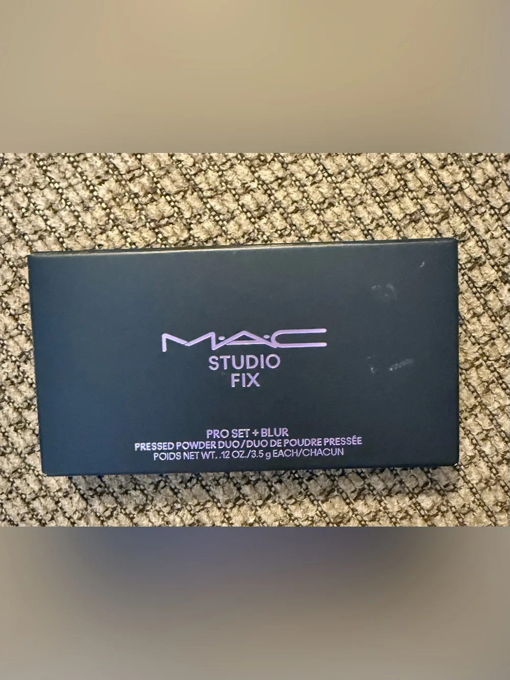 MAC Cosmetics Studio Fix Pro Set + Blur Pressed Powder Duo - Black Packaging